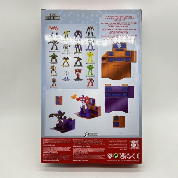 Jada Nano Metalfigs Transformers Series 2 18 Figure Pack 2 Exclusive Walmart - Picture 2 of 2
